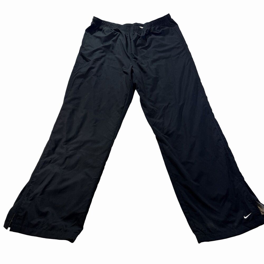 Vintage Nike Pants Women’s Size XXL Straight Leg Track Lined Y2K NEW Logo Comfy